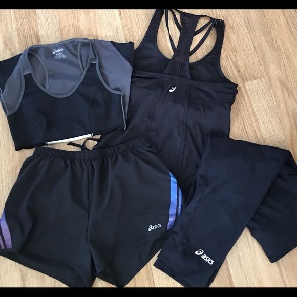 Asics Other - ASICS 4 Piece Size M Workout Bundle EUC